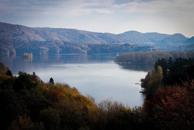 Jezioro Solińskie, Bieszczady