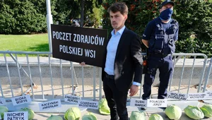 Miniatura: Rolnicy protestują w Warszawie. "Sytuacja...