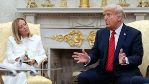 Miniatura: Meloni u Trumpa. "Konstruktywna dyskusja...