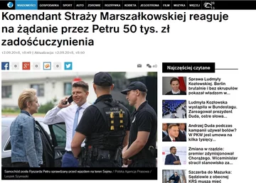 Problemy Ryszarda Petru 