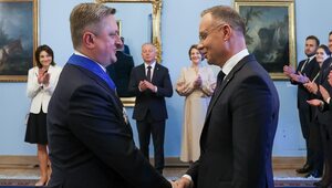 Miniatura: Andrzej Duda odznaczył ambasadora Ukrainy....