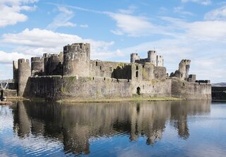 Zamek Caerphilly, Walia