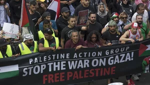 Miniatura: Bombardowanie Gazy. Propalestyńskie...