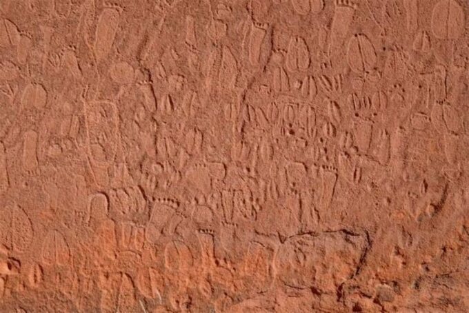 Rysunki naskalne z epoki kamienia, Namibia