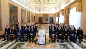 Miniatura: Leon XIV spotkał się z przedstawicielami...