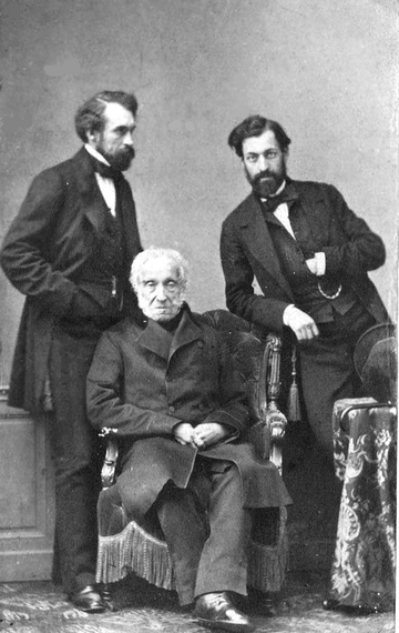 Adam Jerzy Czartoryski z&nbsp;synami