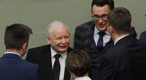 Miniatura: Gmyz: Wewnętrzne sondaże PiS okazują się...