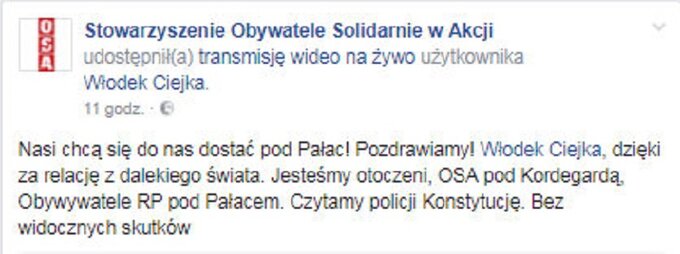 Stowarzyszenie Obywatele Solidarnie w&nbsp;Akcji