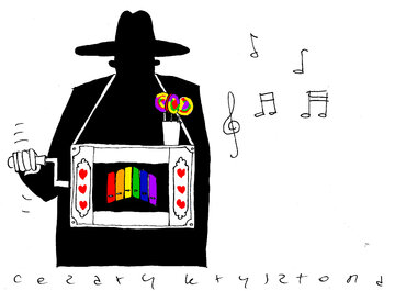 Rysunek Cezarego Krysztopy, zdjęcie ilustracyjne