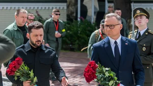 Miniatura: Zełenski uhonorował Dudę. Wysokie...