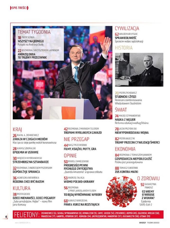 Nowy numer „Do Rzeczy” w sprzedaży od poniedziałku, 9 marca 2020