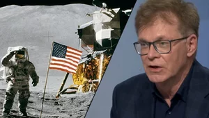 Miniatura: Kontek nie wierzy w lądowanie na Księżycu....