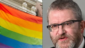 Miniatura: Braun zniszczył wystawę LGBT w Sejmie....