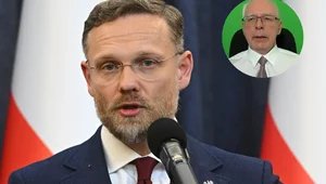 Miniatura: Jerzy Zięba w Pałacu Prezydenckim....