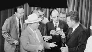 Miniatura: Awantura przywódców przed kamerami....