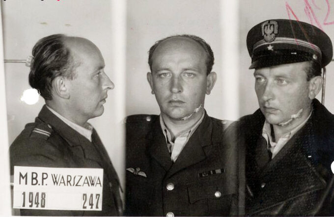 Stanisław Skalski po aresztowaniu przez MBP 1948