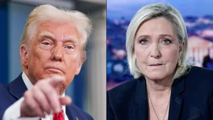 Miniatura: Le Pen skazana. Trump o "europejskich...