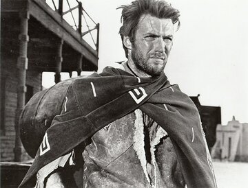 Clint Eastwood w&nbsp;filmie "Za garść dolar&oacute;w"