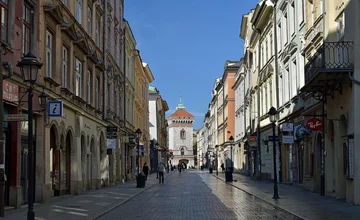 Prowadząca od Bramy Floriańskiej do Kościoła Mariackiego ulica w Krakowie to: