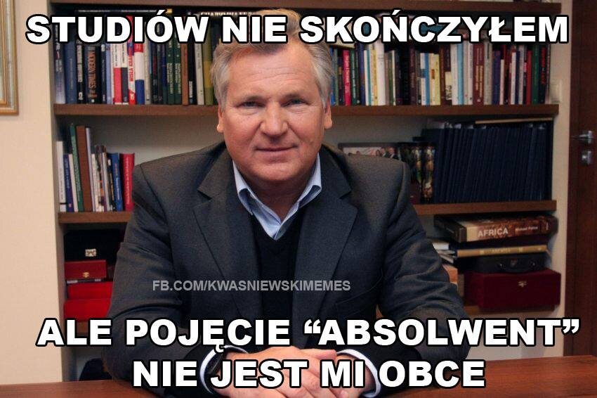 Aleksander Kwaśniewski - memy 