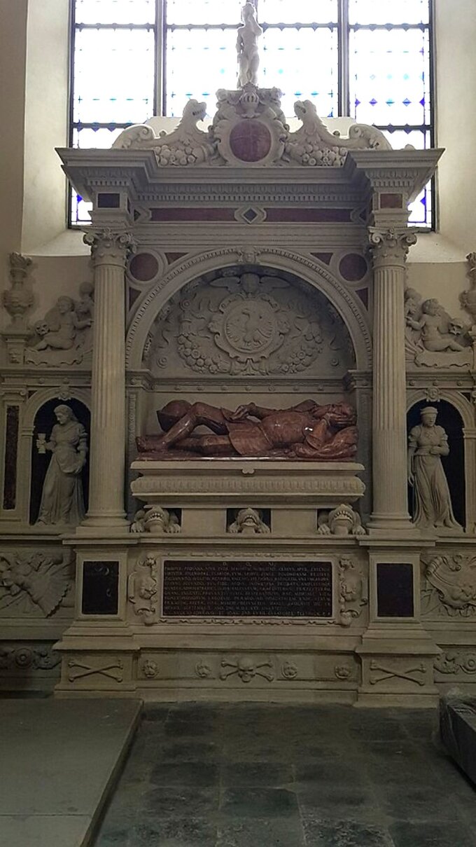 Nagrobek Prospero Provany w kościele Dominikanów