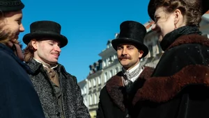 Miniatura: Czarny Wokulski wśród Szlangbaumów