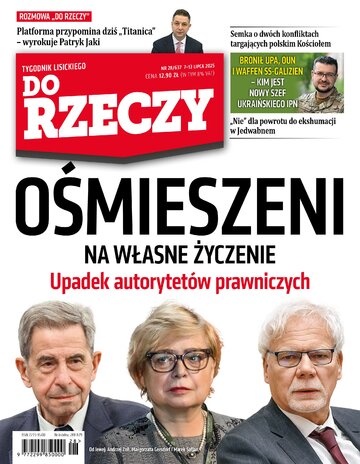 Okładka tygodnika DoRzeczy nr 28/2025 (637)