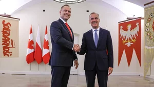 Miniatura: Prezydent spotkał się z premierem Kanady....