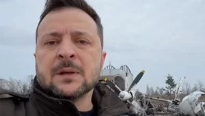 Miniatura: Poruszające wystąpienie Zełenskiego. "O to...