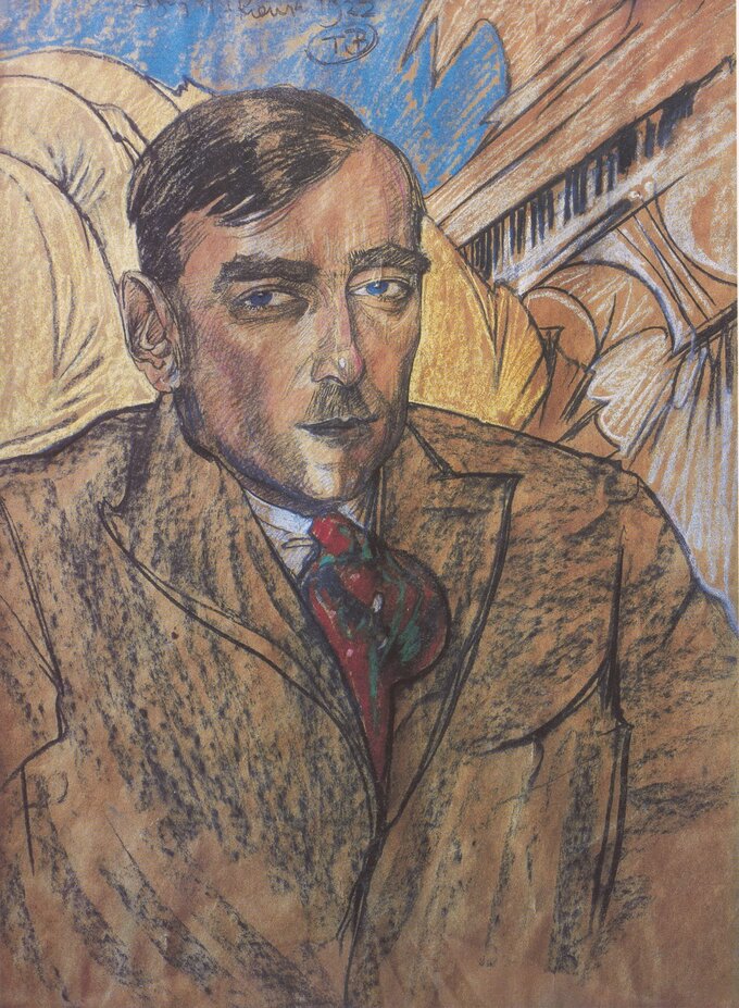 Karol Szymanowski, rys. Witkacy