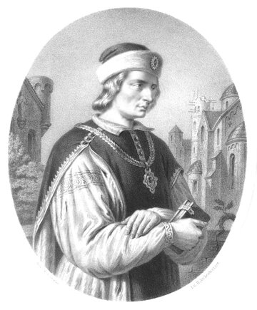 Władysław I&nbsp;Herman, grafika Aleksandra Lessera