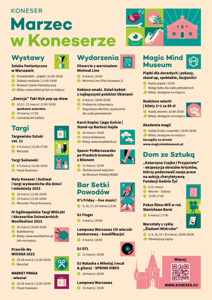 Centrum Praskim Koneser &ndash; afisz