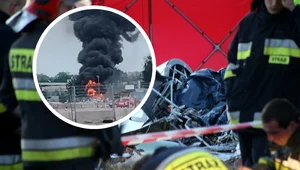 Miniatura: Katastrofa lotnicza w Warszawie. Są ofiary