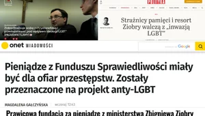 Miniatura: Obrona przed LGBT w "Do Rzeczy" – lewicowe...