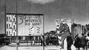 Miniatura: Propaganda władzy i sfałszowane referendum