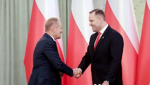 Miniatura: Tusk zwrócił się do Nawrockiego. "Żeby...