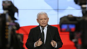Miniatura: Kaczyński prezentuje projekt ustawy. "To...