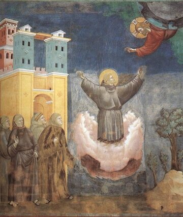 Giotto, Ekstaza św. Franciszka