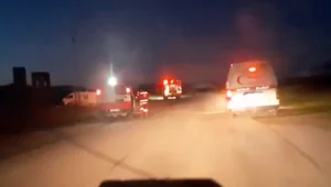 Miniatura: Izrael zaatakował konwój karetek, zginęło...