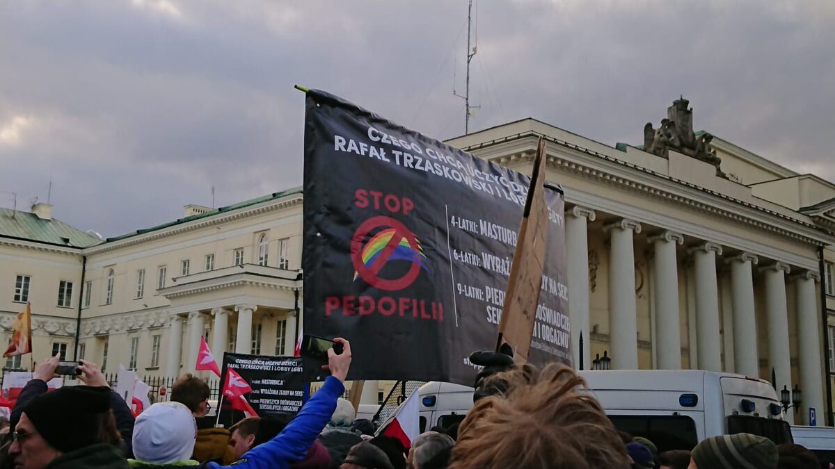 Warszawski protest rodziców 