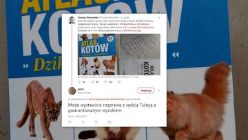 PO chce wylicytować dla WOŚP słynny „Atlas kotów". Reakcje internautów 