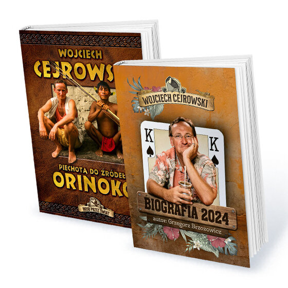 Roczny pakiet subskrypcji tygodnika Do Rzeczy i miesięcznika Historia Do Rzeczy z prezentem Grzegorz Brzozowicz: „Biografia 2024. Wojciech Cejrowski” + Wojciech Cejrowski: „Piechotą do źródeł Orinoko”