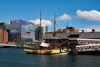 Replika statku "The Beaver" w&nbsp;Bostonie