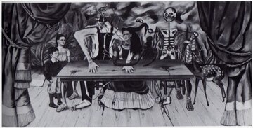 Frida Kahlo, "Zraniony st&oacute;ł"