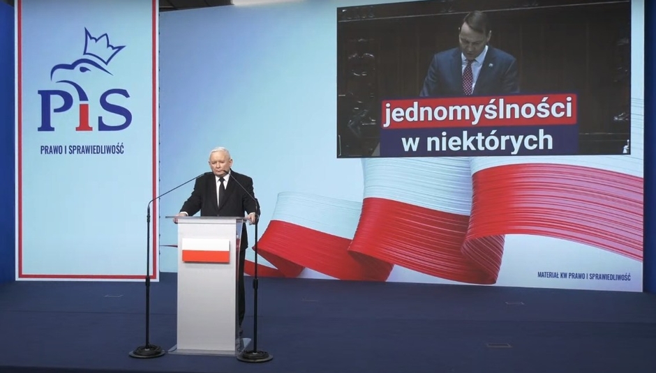 Miniatura: Kaczyński reaguje na słowa Sikorskiego:...