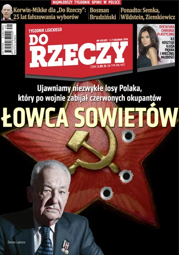 Okładka tygodnika Do Rzeczy 49/097 2014 