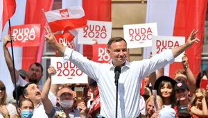 Miniatura: "W tych wyborach walczą wspaniały Orzeł...