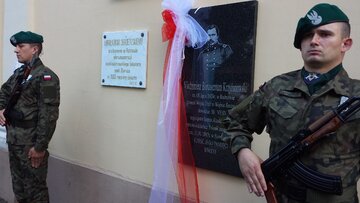 Odsłonięcie tablicy poświęconej W. Krzyżanowskiemu, 2016 r. 