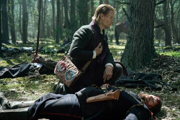 Kadr z&nbsp;filmu "Powstaniec 1863"