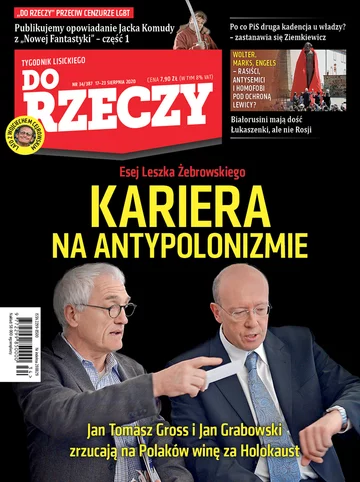 Tygodnik Do Rzeczy 34/2020 - Okładka 